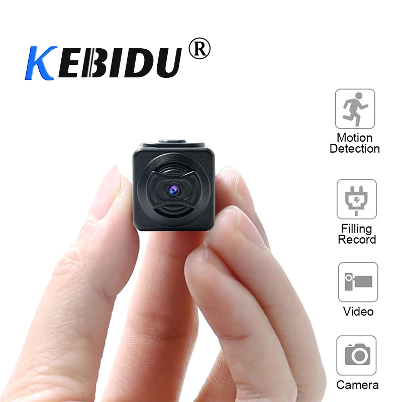 

kebidu Mini S5 Camera Full HD 960P Secret Cam Motion Detection Feature IP Camera Support TF Card For Mac os Windows Linux