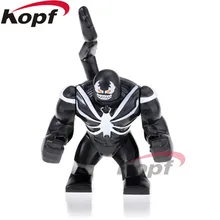 20 шт. Супергерои Халк skaar Juggernaut Venom Rhino ящерица человек Скорпион здание блокирует обучение детей игрушки Рождественский подарок PG1807