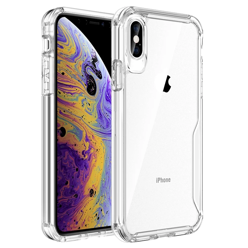 

Ultra Thin Transparent Case for iPhone X Xs Max Slim Soft TPU Clear Protective Silicone Cover for iPhone 6 7 8 Plus XR on Coque