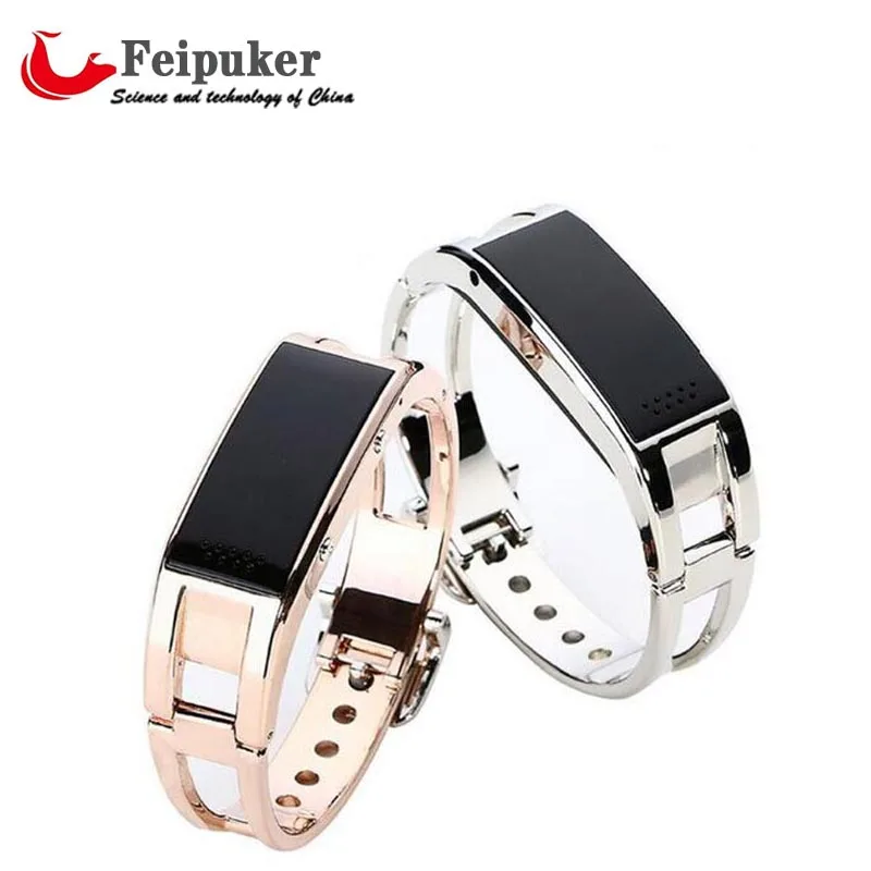 

Women Bracelet D8 Bluetooth SmartWatch clock SmartWristwa Bracelet for Android and Apple Smart phone Best Gift for Women and man