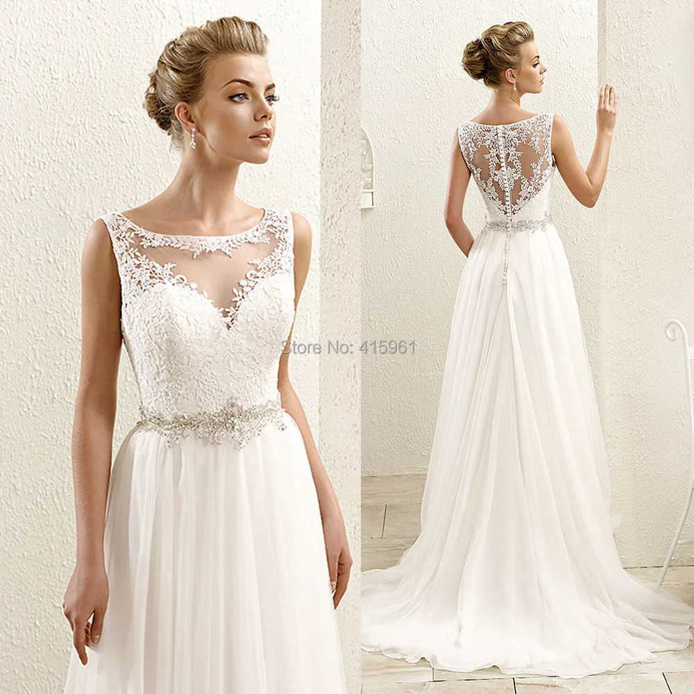 Designer Beach Wedding Dresses 2016 Wedding Dress Image