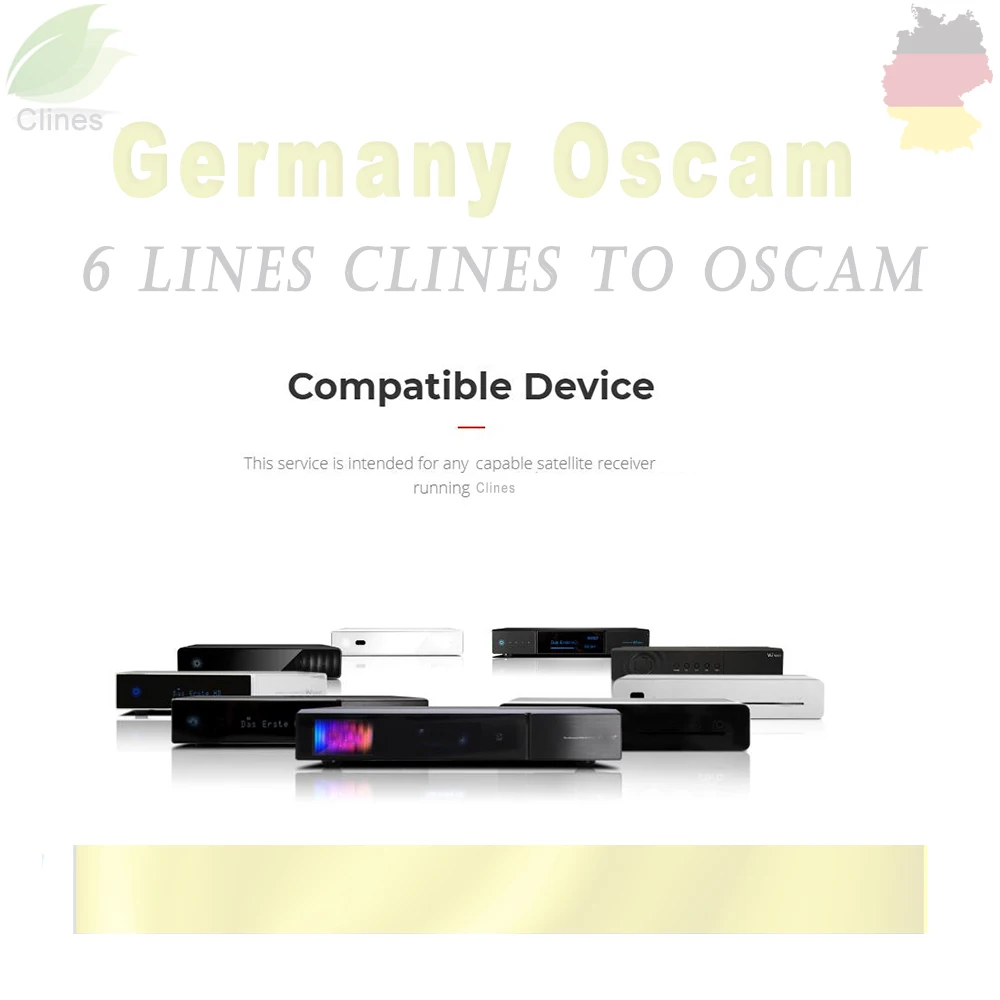 oscam germany cline stable Lines for 1 year europe Clines server for vu + solo duo se Satellite TV Receiver decoder