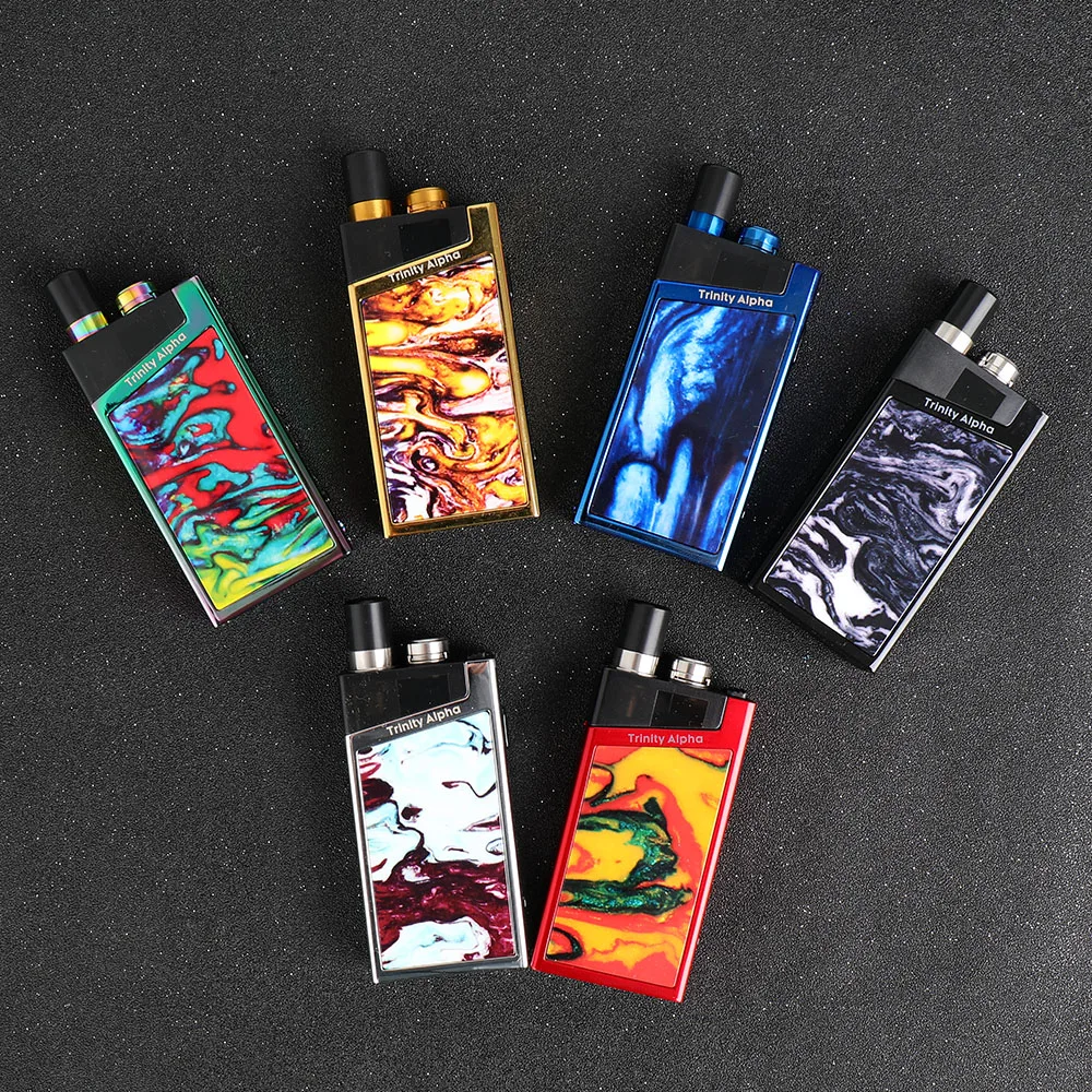 

Original SMOK Trinity Alpha Pod Vape Kit 1000mAh Battery &2ml/2.8ml Cartridge & Nord Coil Pod System E Cig Vs Lost Vape Orion