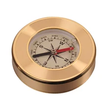 Naturehike Outdoor Mini Exquisite Hardcover Brass Copper Compass Navigation Camping Hiking Travel Emergency Survival Tools
