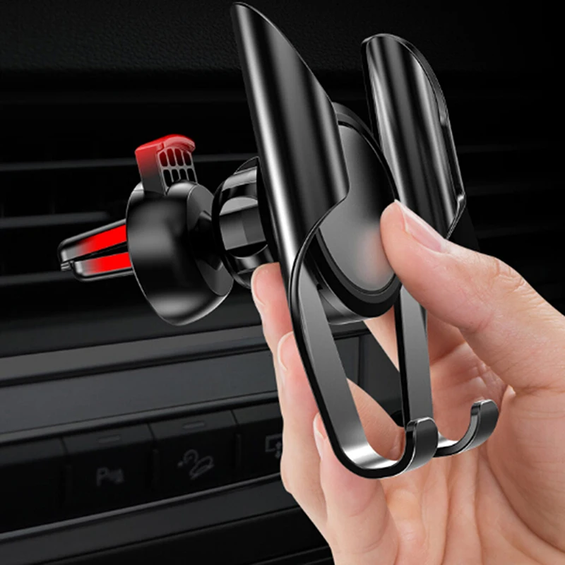 1pc Universal Car Phone Holder Stand Air Vent Mount Clip Cell Mobile Phone GPS Holder 360