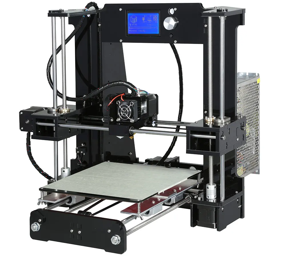 Anet A8 A6 Авто A8 A6 дешевый 3d принтер Высокая точность Reprap Prusa i3 3d принтер комплект DIY с 10 м нитью 3D drucker принтер