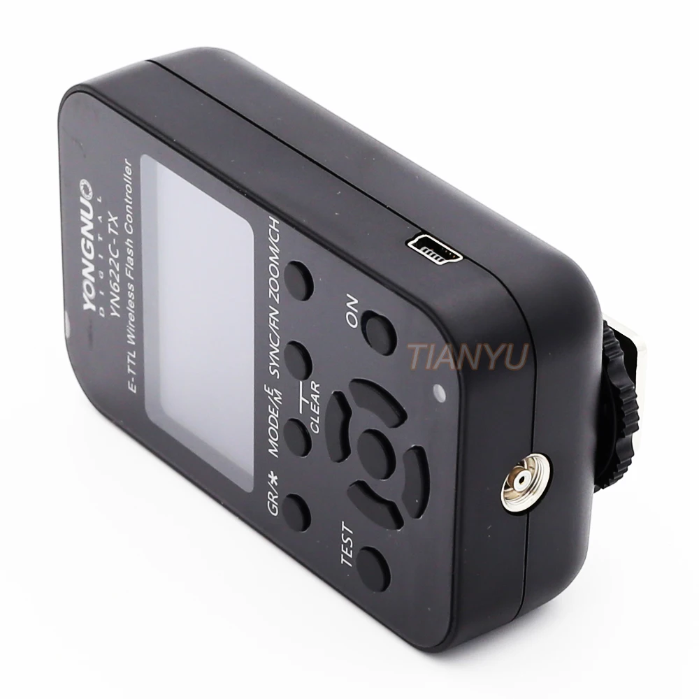 Новейший Yongnuo YN 622C TX YN622C ЖК беспроводной e TTL контроллер вспышки 1/8000s триггер