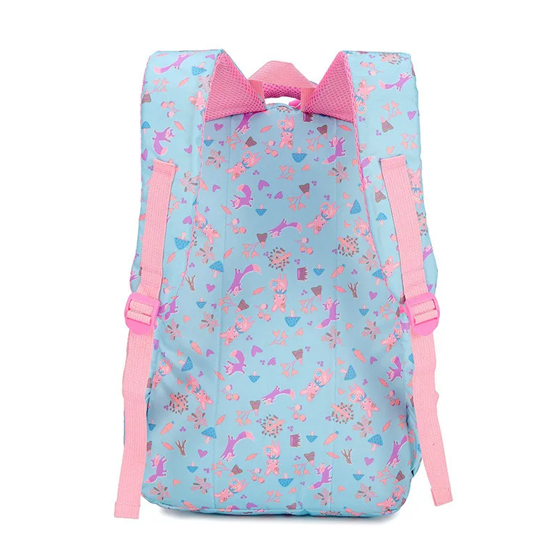 Школьная сумка для девочек с рисунком кролика из мультфильма большой емкости; Детский рюкзак на молнии; рюкзаки; школьные сумки для девочек-подростков; Mochilas