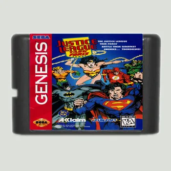 

Justice League 16 bit MD Game Card For 16 bit Sega MegaDrive Genesis game console
