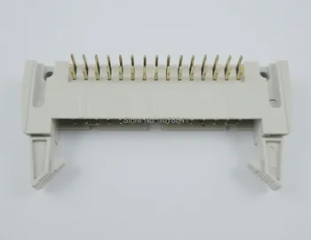 

50 Pcs Per Lot 2.54mm Pitch 2x15 Pin 30 Pin Male Right Angle Ejector Header Connector With Latch
