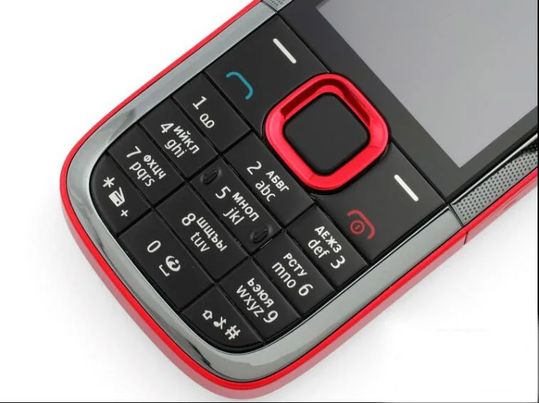 Nokia 5130 XpressMusic разблокированный мобильный телефон Bluetooth FM сотовый телефон Английский Русский Иврит арабский клавиатура поддерживает