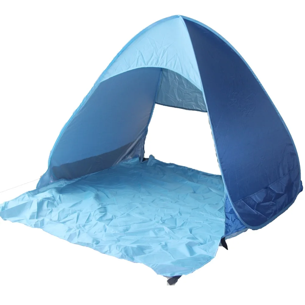 Beach UV Protection Quick Automatic Opening Beach Tent Protable