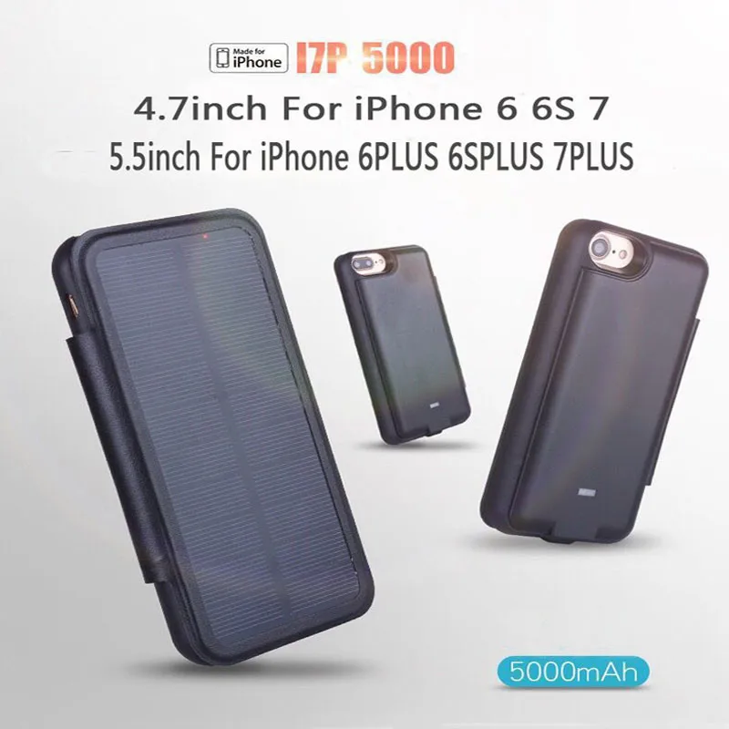 imágenes para 5000 mah solar nuevo clip de la batería portátil recargable power bank cargador de batería de la contraportada para iphone 7 7 plus 6 s 6 plus imágenes para 5000 mah solar nuevo clip de la batería portátil recargable power bank cargador de batería de la contraportada para iphone 7 7 plus 6 s 6 plus
