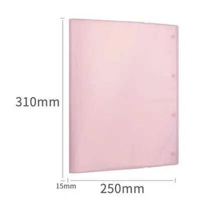 Deli 72478 Strap Test Paper Clip A3 Size Student Folder File Bag