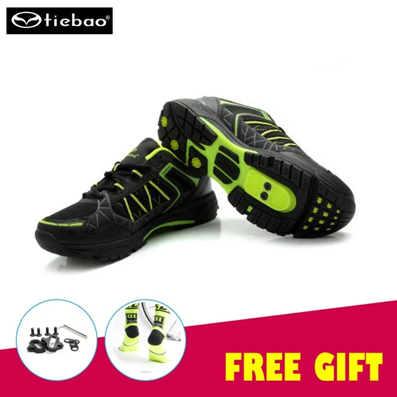 

Tiebao cycling shoes mtb Breathable Athlitic Shoes MTB Self-locking racing Mountain bike sneakers zapatillas mtb ciclismo