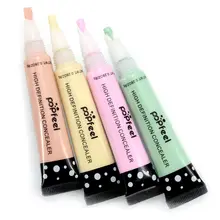 Popfeel Base Maquiagem Concealer Sticker Makeup Eye Contour Corrector Liquid Face Corrective Bronzer Primer Make Up Foundation