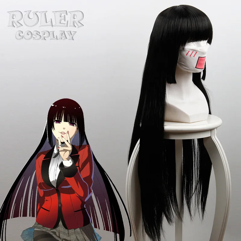 Kakegurui компульсивный игрок 2 momoboami Ririka парики Jabami Yumeko Косплей термостойкий