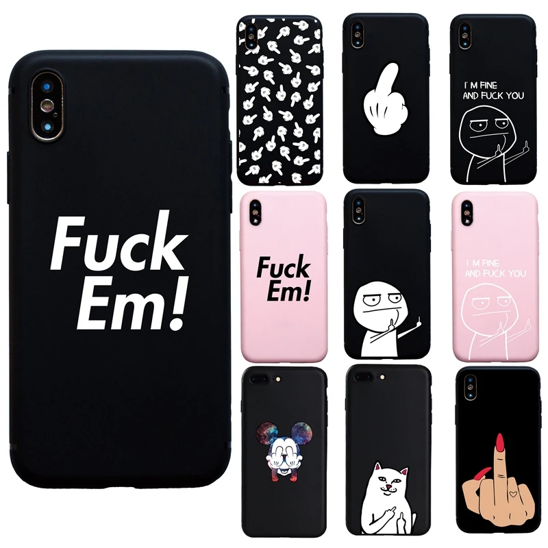 

Funny Cartoon Mickeys Superman Middle Finger Soft Case For iphone X XS Max XR 5s SE Case For iphone 6S 6 7 8 Plus Phone Cover