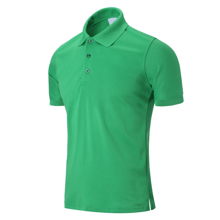 Мужская рубашка поло летние спортивные мужские однотонные рубашки для гольфа тренировочные спортивные топы с коротким рукавом футболки из Джерси футболки