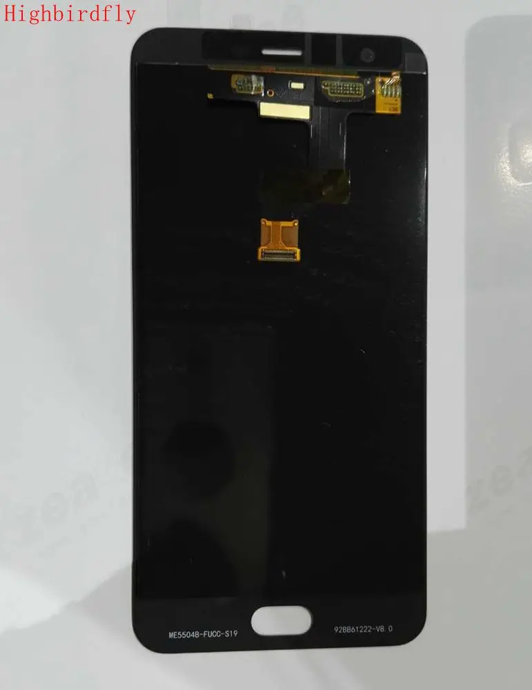 5 &quotHighbirdfly для meizu X M682Q M682H M682M/M3x ЖК-дисплей + Сенсорное стекло дигитайзер рамка в