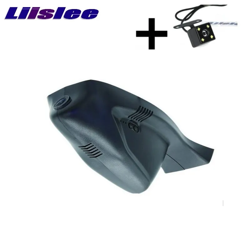 LiisLee автомобильная дорога запись Wi-Fi DVR тире Камера вождения видео Регистраторы для Citroen DS 5 DS5 - Название цвета: Front And Back
