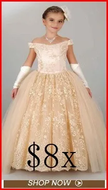 Бальное платье цвета шампанского, кружевные и тюлевые Платья с цветочным узором для девочек вечерние платья с коротким рукавом для маленьких девочек на свадьбу, для первого причастия