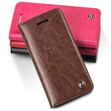 For iPhone 5 5S SE Top Quality Luxury Genuine Leather Magnet Flip Cover Case Insert Card Mobile Phone Bag Wallet