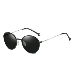 Алюминиевые магния поляризационные солнцезащитные очки мужские и женские поляризационные солнцезащитные очки для вождения Ретро