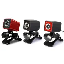 A862 HD Pixels Free Drive USB 2.0 With Built-in Microphone Computer Camera 12 Million Pixel 4 LED Lights Notebook Desktop Webcam
