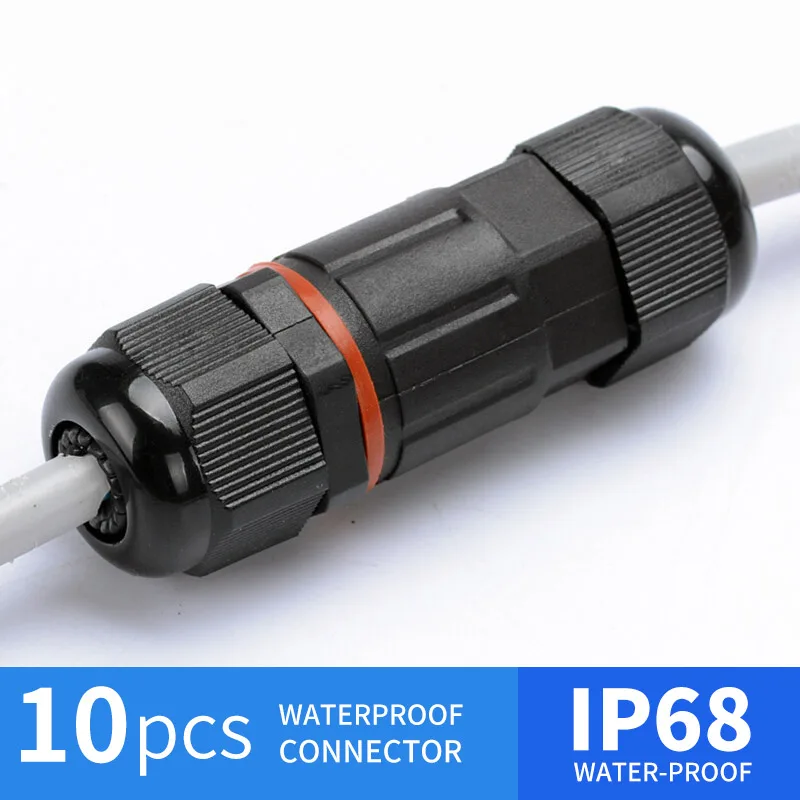 

3pin IP68 Wire Waterproof Connector Quickly Connected 3 pin IP 68 Retardant Waterproof