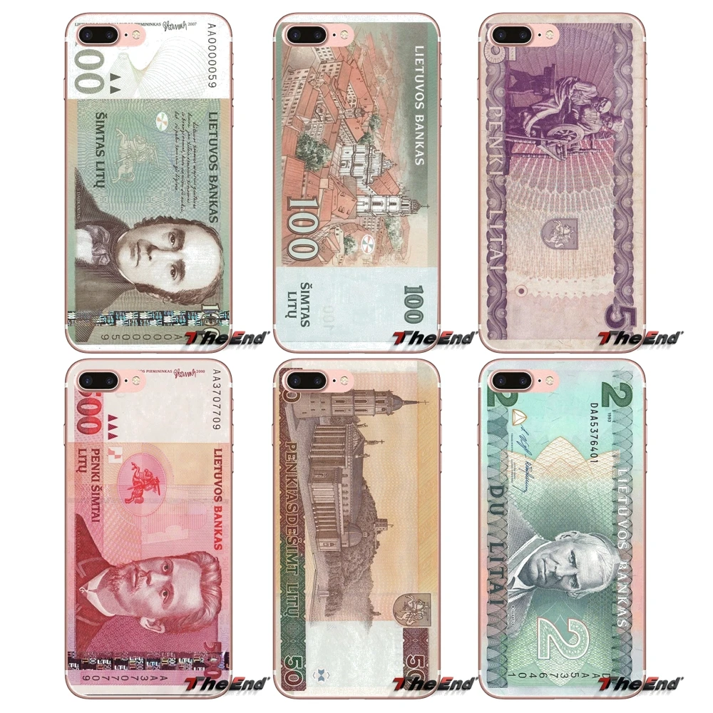 Lithuania Litas Money LTL Silicone Case For Sony Xperia Z Z1 Z2 Z3 Z5 compact M2 M4 M5 E3 T3 XA Aqua LG G4 G5 G3 G2 Mini | Мобильные