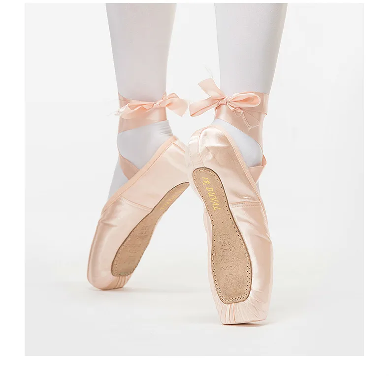 Классические балетные балетки Hytrel Shanks Strength Dance Ballerine Turnpakje Профессиональный Атлас pointe prencse