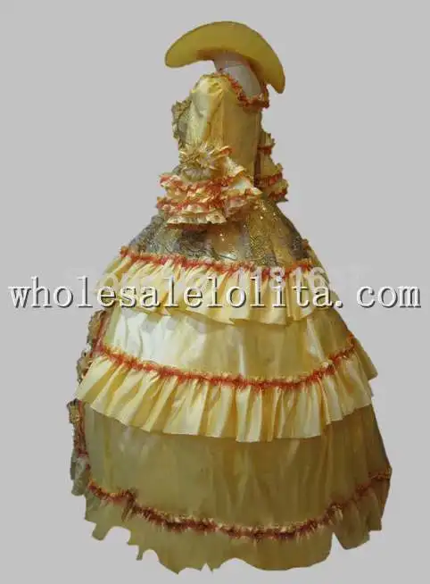17 18 век Фиолетовый Marie Antoinette Rococo Европейский суд бальное платье сценический костюм для косплея, костюм платье