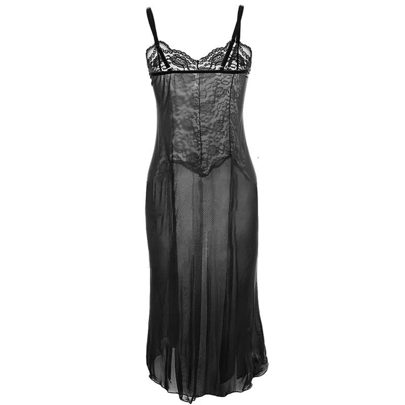 S m l xl XXL 3XL 5XL 6XL пикантные эротические костюмы Babydoll платье женское длинное прозрачное сексуальное кружевное белье размера плюс эротическая одежда