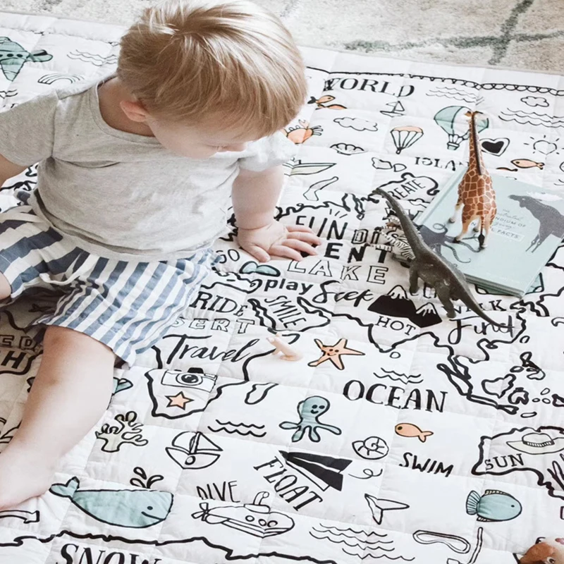 amazing  Baby Play Mat Toys Kids Rug Developing Carpet Baby Room Crawling Pad Folding Mat Baby Drop-proof Ca