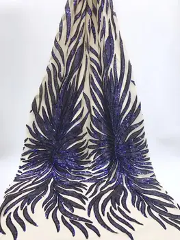 

best quality DiuDiu-8.6403 embroidered African Tulle Lace Fabric African French Lace Fabric with embroidery