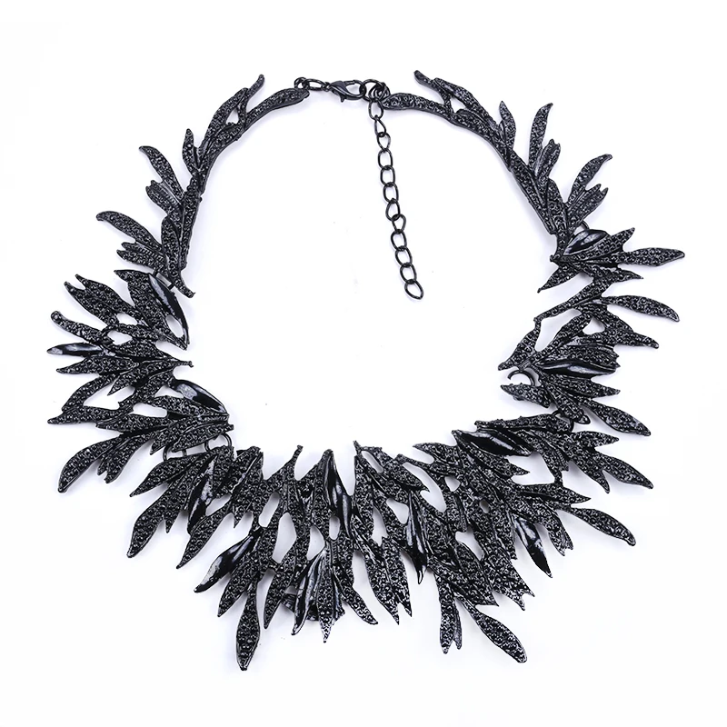 Винтажное ожерелье-чокер в стиле панк, женское многослойное металлическое ожерелье с большим воротником, женское индийское ретро большое ожерелье-чокер
