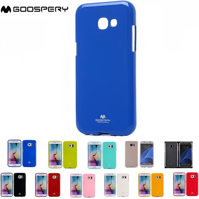 GOOSPERY Color Pearl Jelly Flexible TPU Soft Cover Case