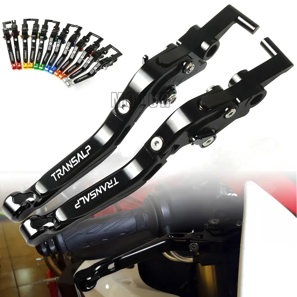 Для Honda TRANSALP 600 VH/VJ/VK/VL/VM/VN/VP/VR/VS/VT/VV/VW/VX 1987-1999 CNC мотоциклетные регулируемые складные