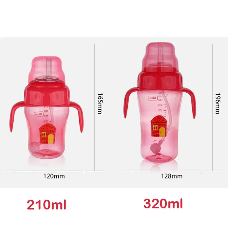 3 использования кормления детей малышей новорожденных чашки для питья бутылки воды дети питьевой Сиппи чашка с соломинкой Copo Infantil поилка