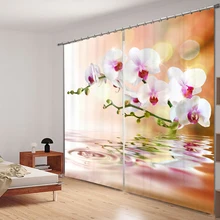 All Kinds Of Flowers Printing Blackout Curtains Living Room or hotel Drapes Cortians Sunshade Window Curtain
