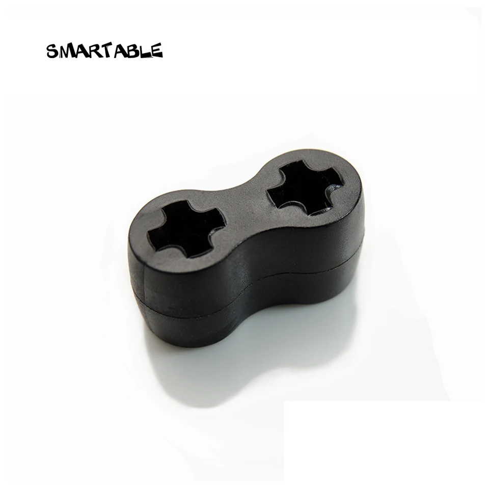 Smartable MOC технический 1x2 Ось резиновое соединение детали конструктора игрушки для
