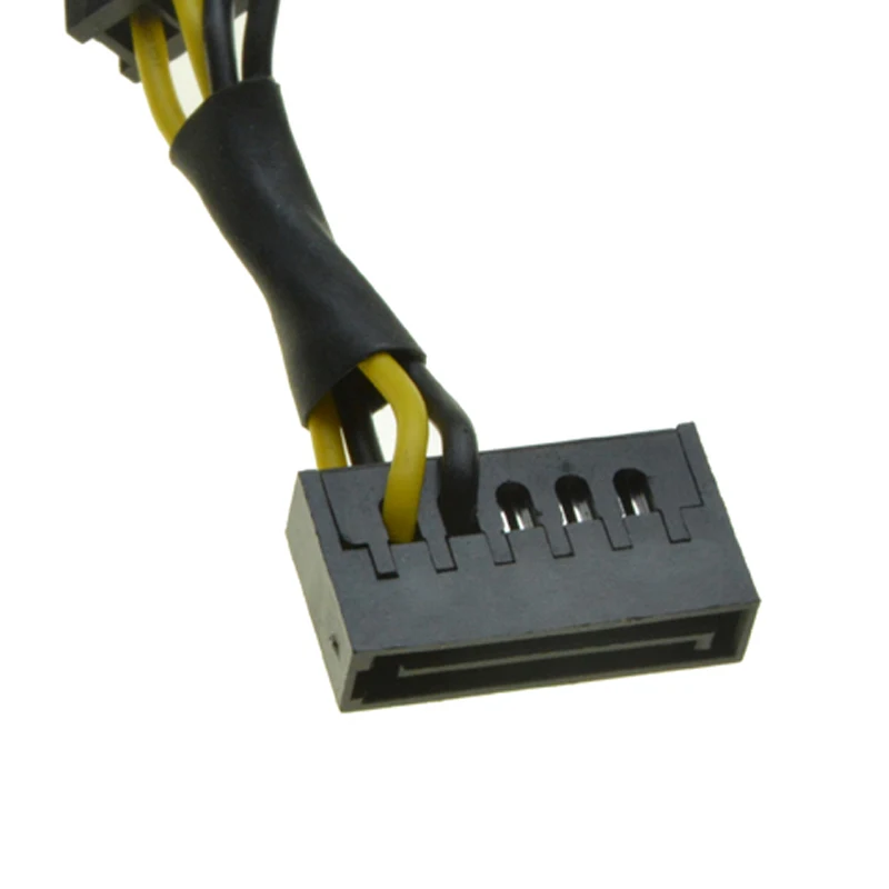SATA Power Cable 15Pin SATA Power Pierce Type Male Connector DIY No Solder puncture with copper core for Hard Disk