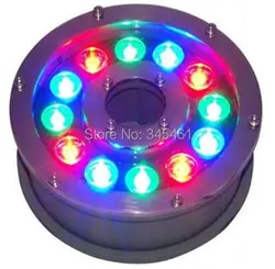 Новое поступление 6 Вт подводный свет бассейн ip68 rgb led свет фонтана 12 В/24 В бассейн светодиодный свет светильник украшения