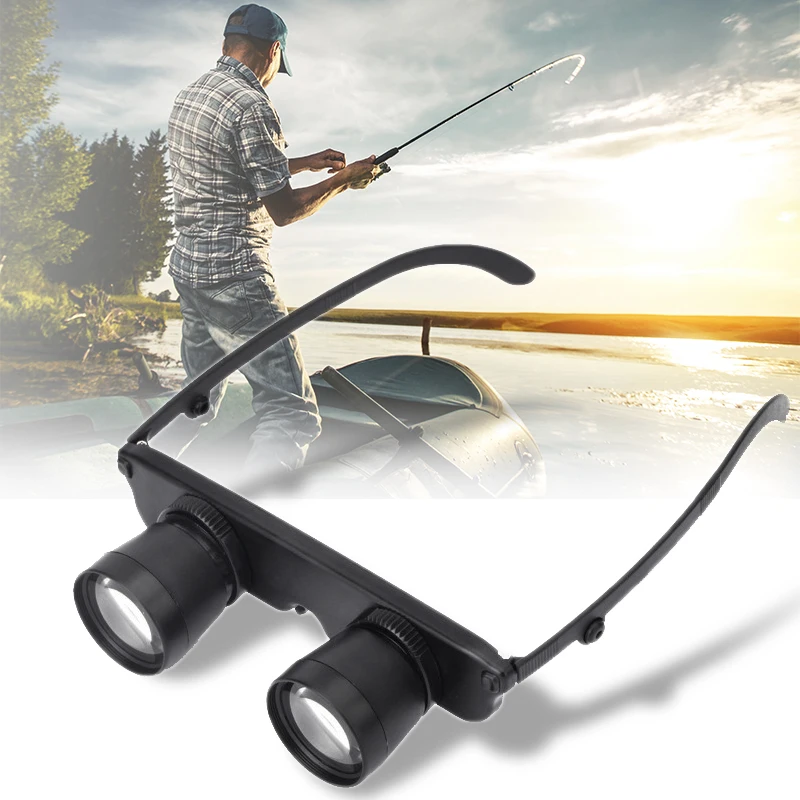 Pro 3x28 Лупа очки Стиль Открытый Рыбалка оптический бинокль высокой четкости высокое качество