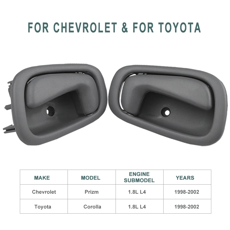 Внутренняя внутренняя дверная ручка для Toyota Corolla Chevrolet Prizm 1998 2002 левого и правого
