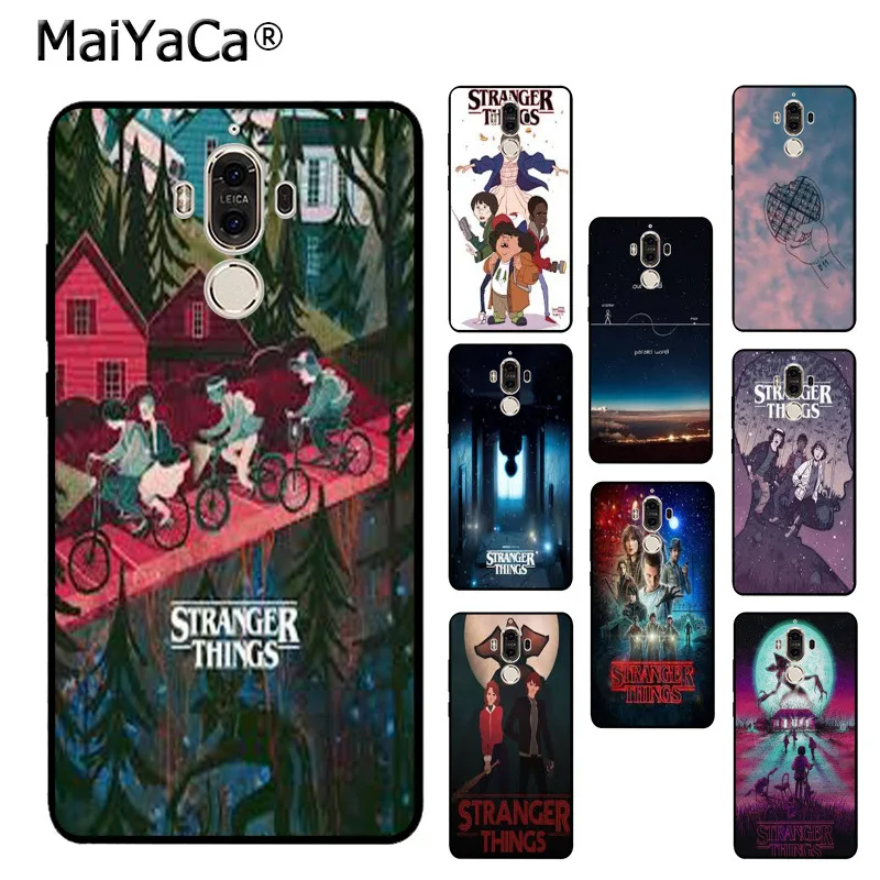 MaiYaCa TV Stranger Things Painted cover Cell Phone Case for Huawei p20 pro p9 p10 plus mate9 10 nove 3e case coque | Мобильные