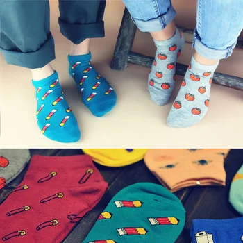 

Sale Ankle Foods Fruit Unisex Fun Short Socks Cotton Cute