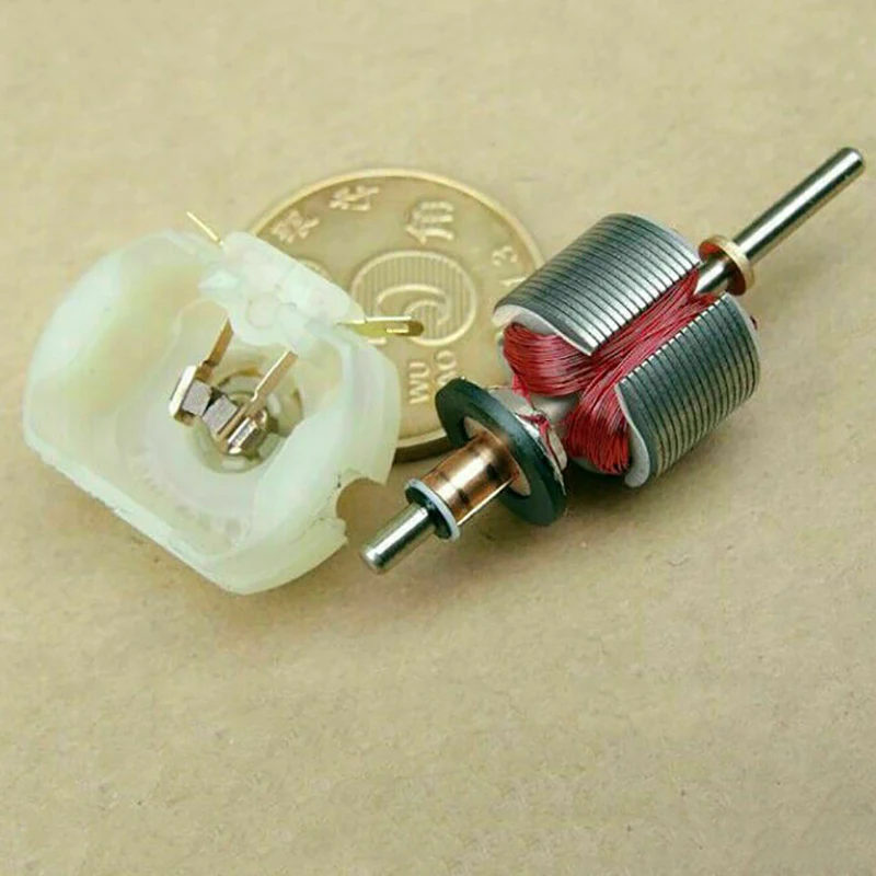 Микро Мини 130 DC мотор FN130 14150 3V ~ 6V 21000RPM высокоскоростная маленькая углеродная