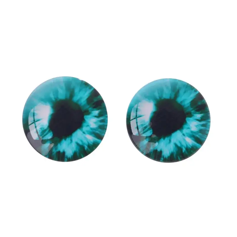 

20Pcs Glass Doll Eyes Animal DIY Crafts Eyeballs For Dinosaur Eye Accessories Jewelry Making Handmade 8/12/18mm
